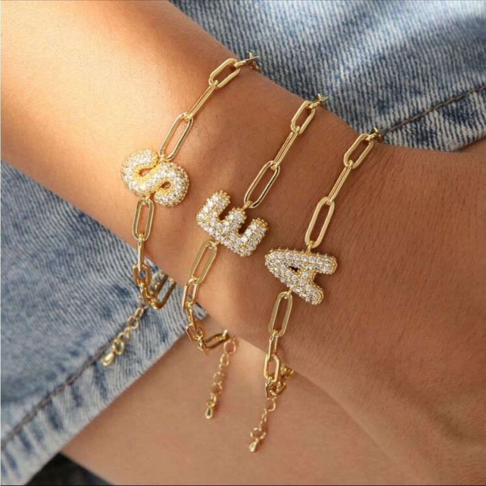 Letter A bracelet N749